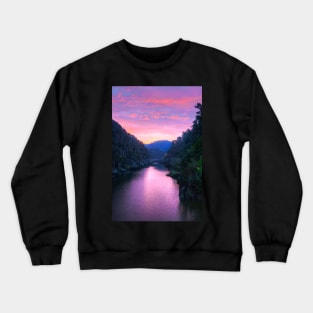 Sunset at Cataract Gorge-ous Crewneck Sweatshirt